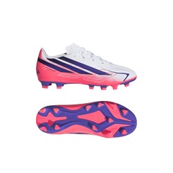 ADIDAS SCARPE F50 HYPERFAST CLUB FG/MG JR. - FTWWHT/SOLPUR