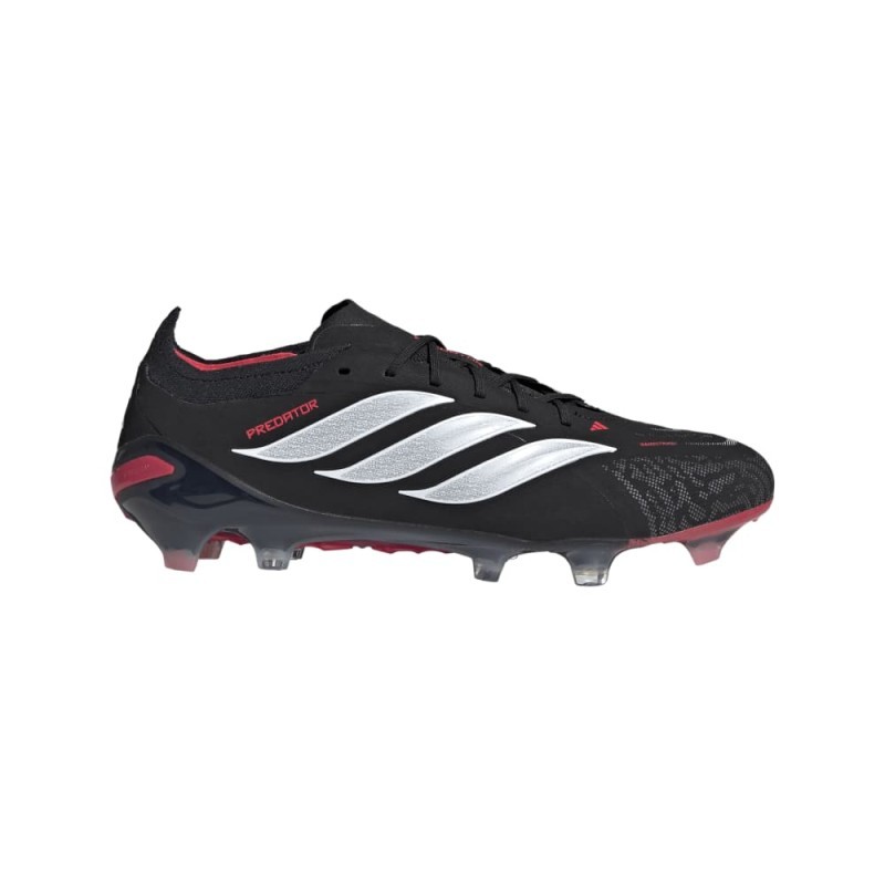 ADIDAS SCARPE PREDATOR ELITE FG - CBLACK/FTWWHT