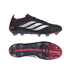 ADIDAS SCARPE PREDATOR ELITE FG - CBLACK/FTWWHT