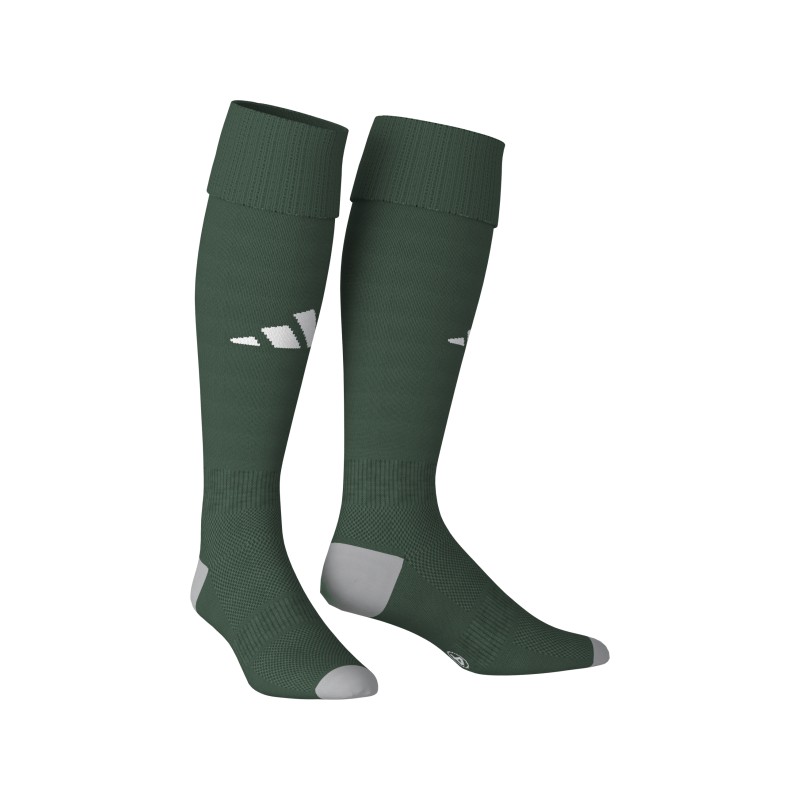 ADIDAS MILANO 23 SOCK - DRKGRN/WHITE