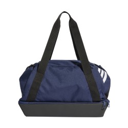 ADIDAS TIRO DUFFLE BAG SMALL WITH BOTTOM COMPARTMENT - TENABL/WHITE