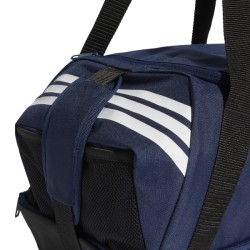 ADIDAS TIRO DUFFLE BAG SMALL WITH BOTTOM COMPARTMENT - TENABL/WHITE