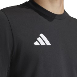 ADIDAS ENTRADA 26 TEE - BLACK/WHITE