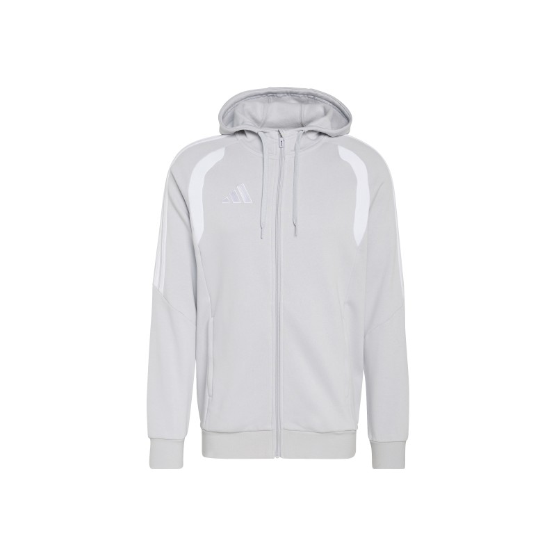 ADIDAS TIRO26 LEAGUE SW FZ HD M - TMLGGR/WHITE