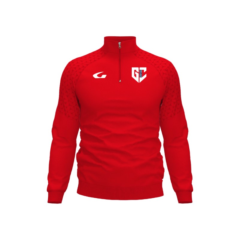 A.S.D. ACADEMY G. CASTELLO 2026 FELPA ALLENAMENTO - ROSSO