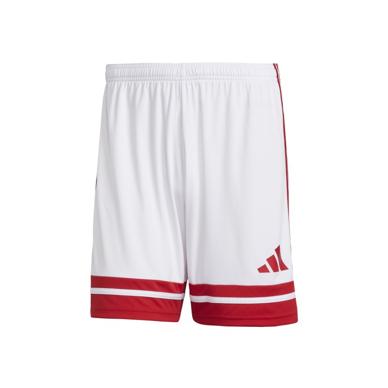 PANTALONCINO SENIOR SQ25 ADIDAS - WHITE/TEAM POWER RED 2