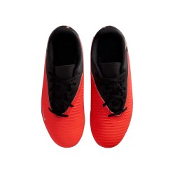 NIKE SCARPA PHANTOM 6 LOW CLUB JR. - BRIGHT CRIMSON/BLACK
