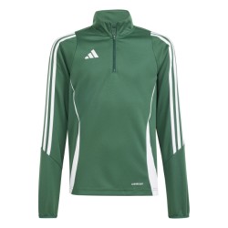 ADIDAS TIRO24 TR TOP JR. - DRKGRN/WHITE