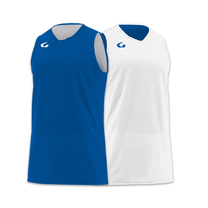 GEMS CANOTTA BASKET DOUBLE - AZZURRO/BIANCO