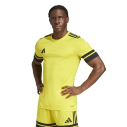 ADIDAS SQUADRA25 JERSEY SHORT SLEEVE - TEAM YELLOW/BLACK
