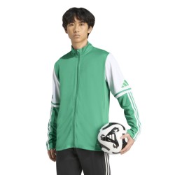 ADIDAS SQUADRA25 TRAINING JACKET - TEAM GREEN/WHITE
