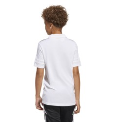 ADIDAS SQUADRA25 COTTON POLO JR. - WHITE/BLACK