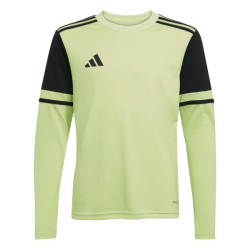 ADIDAS SQUADRA25 GOALKEEPER JERSEY LONG SLEEVE JR. - PULSE LIME/BLACK