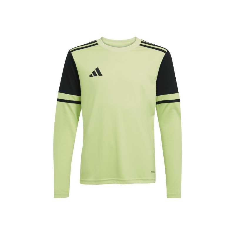 ADIDAS SQUADRA25 GOALKEEPER JERSEY LONG SLEEVE JR. - PULSE LIME/BLACK