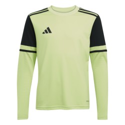 ADIDAS SQUADRA25 GOALKEEPER JERSEY LONG SLEEVE JR. - PULSE LIME/BLACK