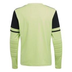 ADIDAS SQUADRA25 GOALKEEPER JERSEY LONG SLEEVE JR. - PULSE LIME/BLACK