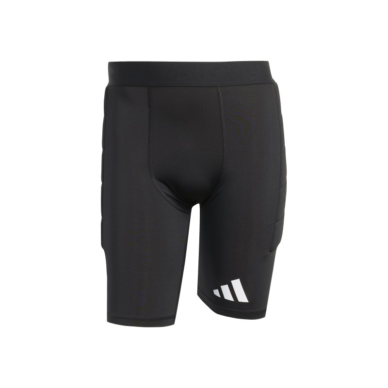 ADIDAS SQUADRA25 PADDED GOALKEEPER SHORT TIGHT - BLACK/WHITE