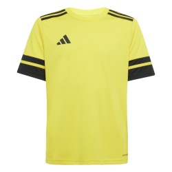 ADIDAS SQUADRA25 JERSEY SHORT SLEEVE JR. - TEAM YELLOW/BLACK