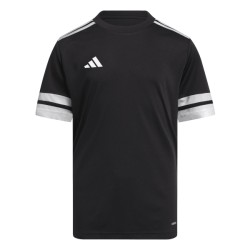 ADIDAS SQUADRA25 JERSEY SHORT SLEEVE JR. - BLACK/WHITE