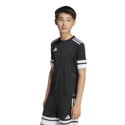 ADIDAS SQUADRA25 JERSEY SHORT SLEEVE JR. - BLACK/WHITE