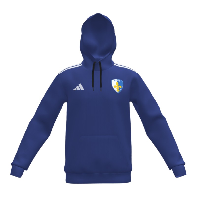 AC PRATO 1908 FELPA CON CAPPUCCIO JUNIOR BLU