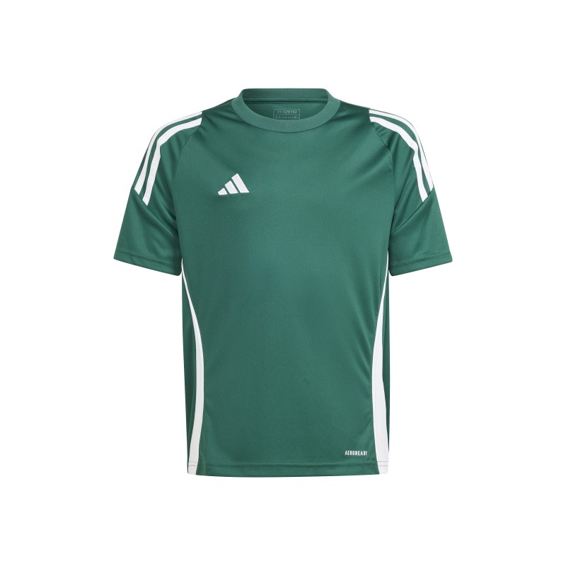 ADIDAS TIRO24 JSY JR. - DRKGRN/WHITE