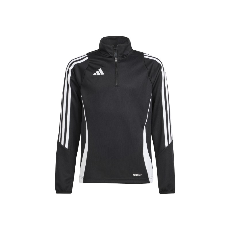 ADIDAS TIRO24 TR TOP JR. - BLACK/WHITE
