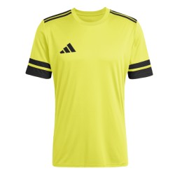 ADIDAS SQUADRA25 JERSEY SHORT SLEEVE - TEAM YELLOW/BLACK