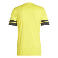 ADIDAS SQUADRA25 JERSEY SHORT SLEEVE - TEAM YELLOW/BLACK