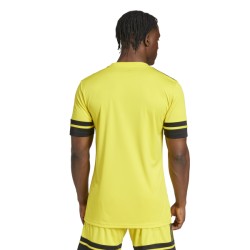 ADIDAS SQUADRA25 JERSEY SHORT SLEEVE - TEAM YELLOW/BLACK