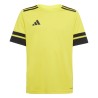 ADIDAS SQUADRA25 JERSEY SHORT SLEEVE JR. - TEAM YELLOW/BLACK
