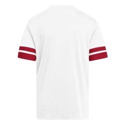 ADIDAS SQUADRA25 JERSEY SHORT SLEEVE JR. - WHITE/TEAM POWER RED 2