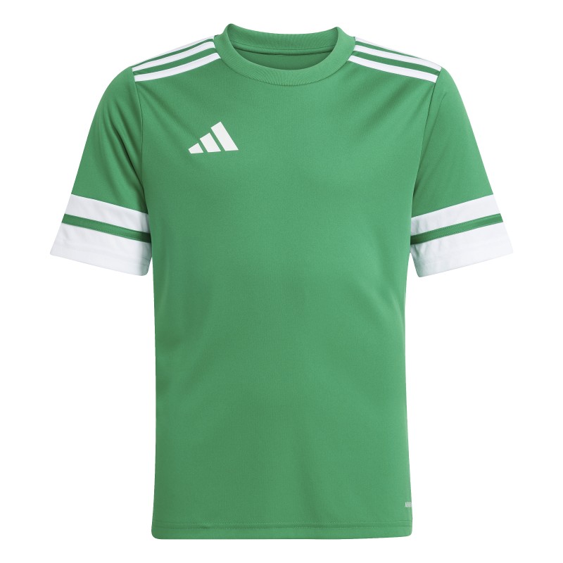 ADIDAS SQUADRA25 JERSEY SHORT SLEEVE JR. - TEAM GREEN/WHITE