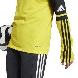 ADIDAS SQUADRA25 TRAINING TOP JR. - TEAM YELLOW/BLACK
