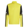 ADIDAS SQUADRA25 TRAINING TOP - TEAM YELLOW/BLACK