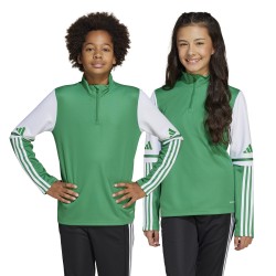 ADIDAS SQUADRA25 TRAINING TOP JR. - TEAM GREEN/WHITE