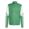 ADIDAS SQUADRA25 TRAINING TOP - TEAM GREEN/WHITE