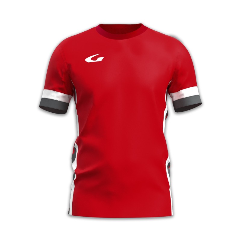 GEMS MAGLIA GALAXY - ROSSO/GRIGIO ANTRACITE