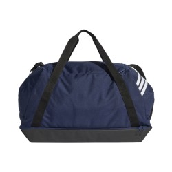 ADIDAS TIRO DUFFLE BAG LARGE WITH BOTTOM COMPARTMENT - TENABL/WHITE
