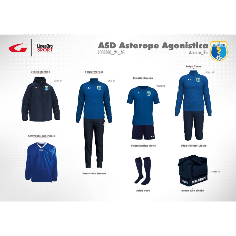 ASD ASTEROPE 2024 SET AGONISTICA - L