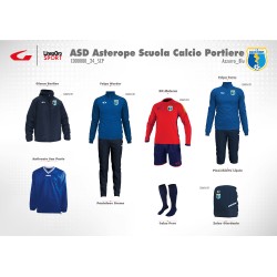 ASD ASTEROPE 2024 SET SCUOLA CALCIO PORTIERE - YS