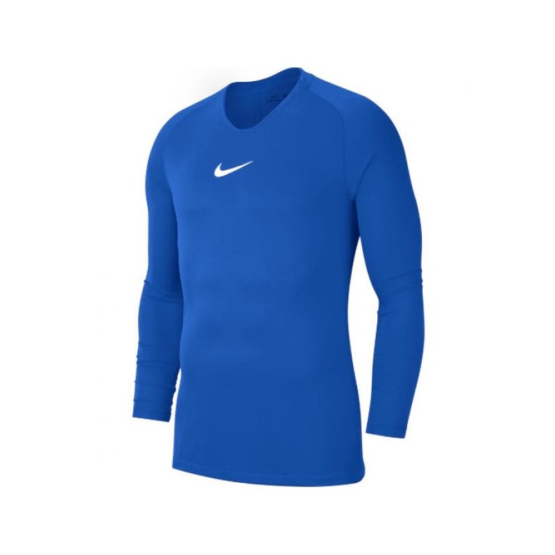 NIKE PARK 3 DF FIRST LAYER JERSEY JR. - ROYAL BLUE/WHITE