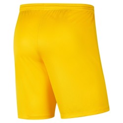 NIKE PANTALONCINO PARK 3 - YELLOW/BLACK