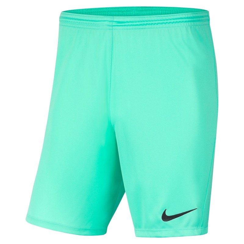 NIKE PANTALONCINO PARK 3 - HYPER TURQ/BLACK