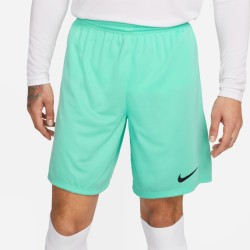 NIKE PANTALONCINO PARK 3 - HYPER TURQ/BLACK