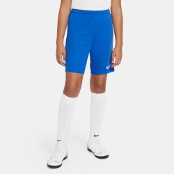 NIKE PANTALONCINO PARK 3 JR - ROYAL BLUE/WHITE