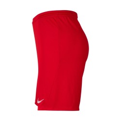 NIKE PANTALONCINO PARK 3 JR - RED/WHITE
