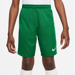 NIKE PANTALONCINO PARK 3 JR - PINE GREEN/WHITE