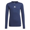 ADIDAS MAGLIA TEAM BASE TEE Y - NAVBLU