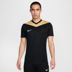 NIKE MAGLIA DRI-FIT PARK DERBY IV SS - BLACK/JERSEY GOLD